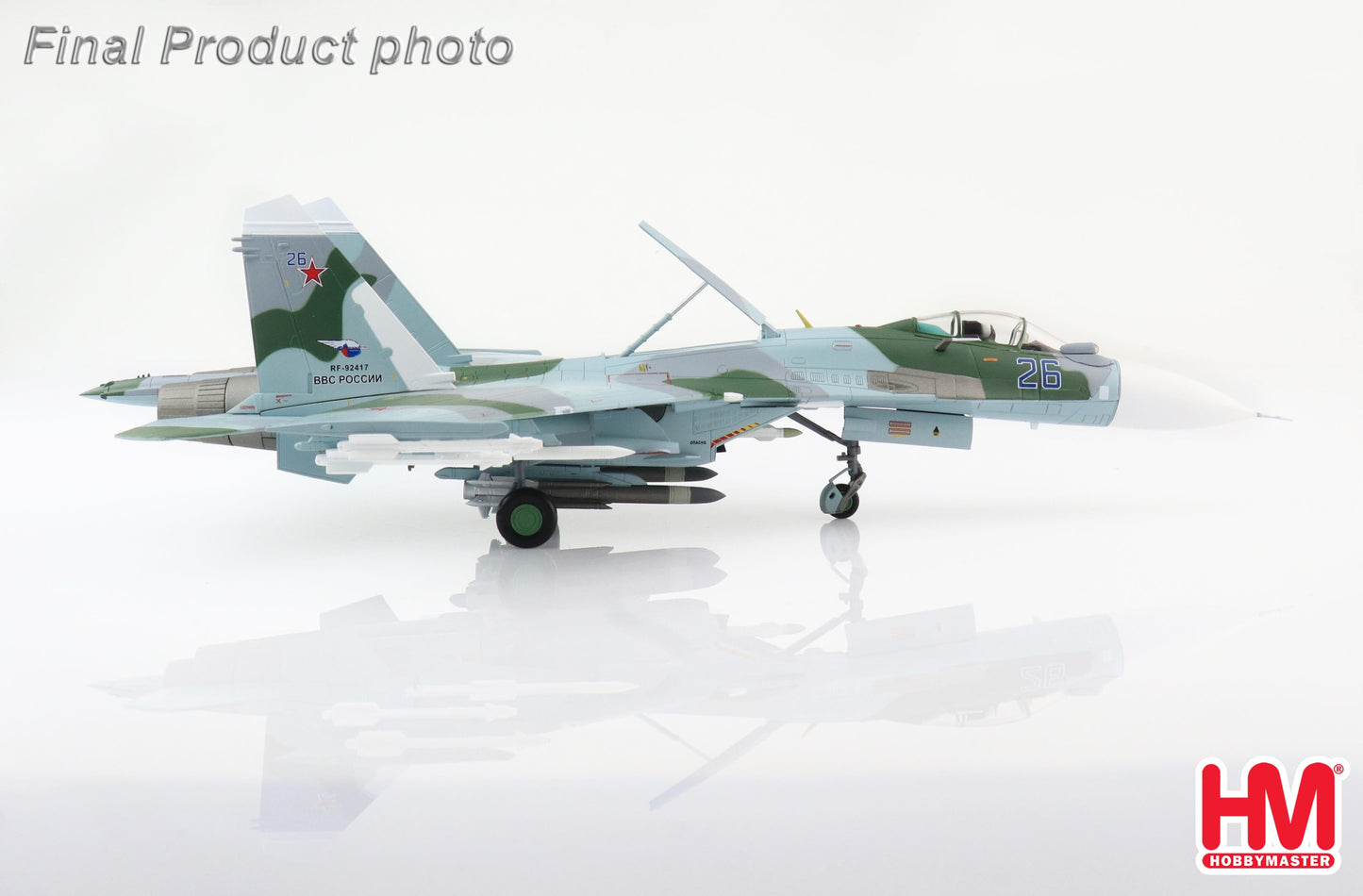 1/72 Su-27SM Flanker B Black Sea Blue 26 Russian Air Force 2016