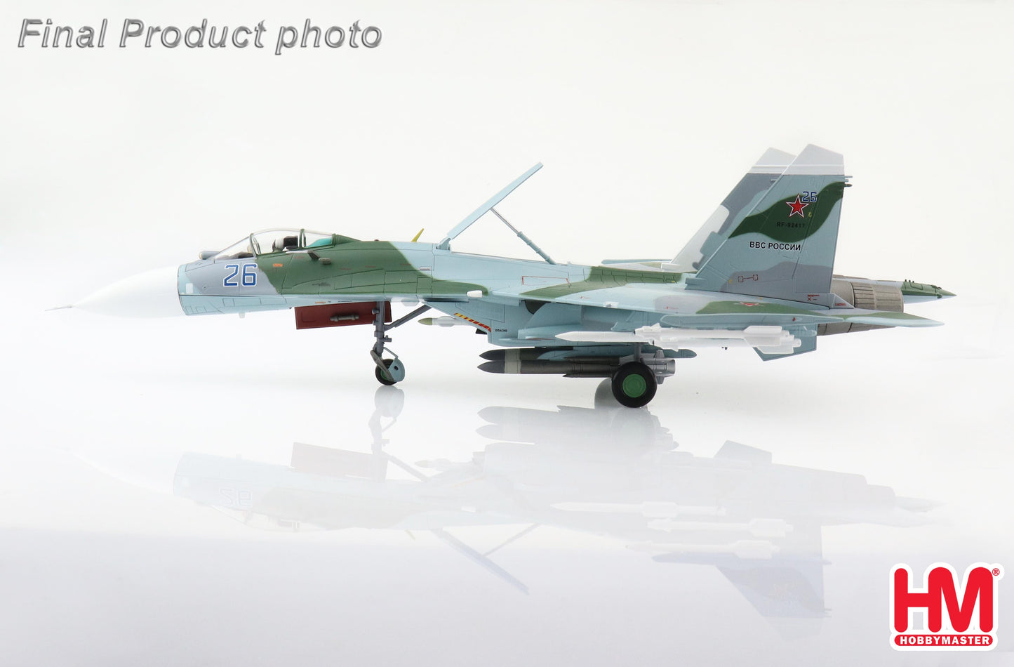 1/72 Su-27SM Flanker B Black Sea Blue 26 Russian Air Force 2016