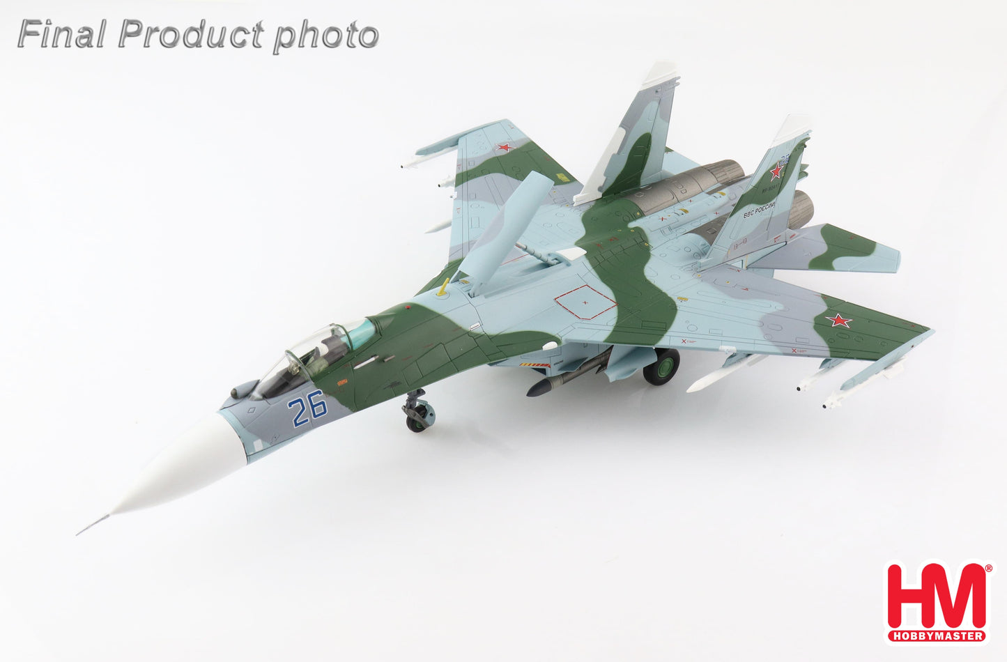 1/72 Su-27SM Flanker B Black Sea Blue 26 Russian Air Force 2016