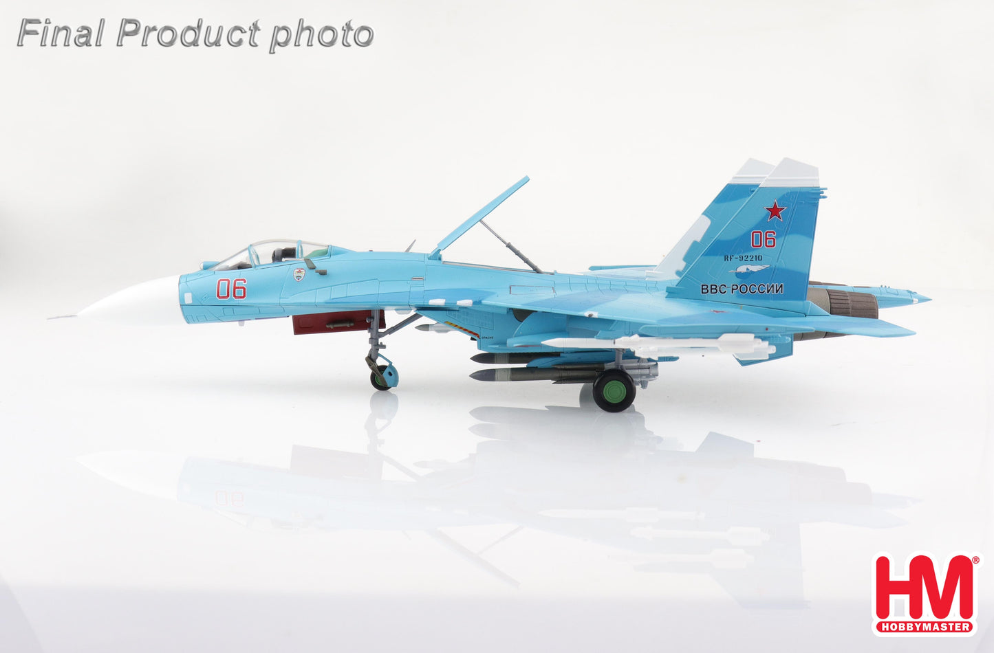 1/72 SU-27SM Flanker B Red 06/RF-92210 Russian Air Force 2013