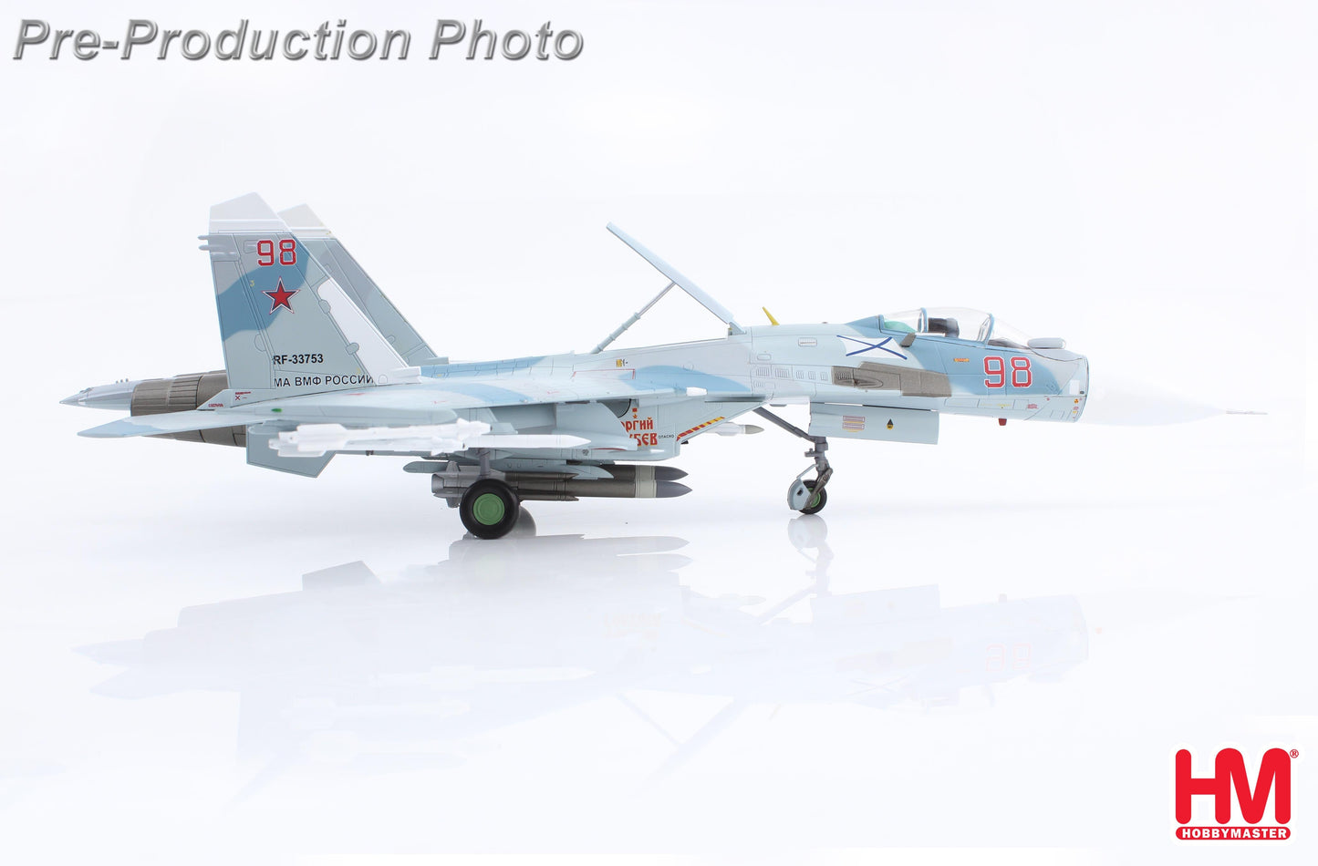 1/72 Su-27P Flanker B Red 98/RF-33753 Russian Navy 2020s