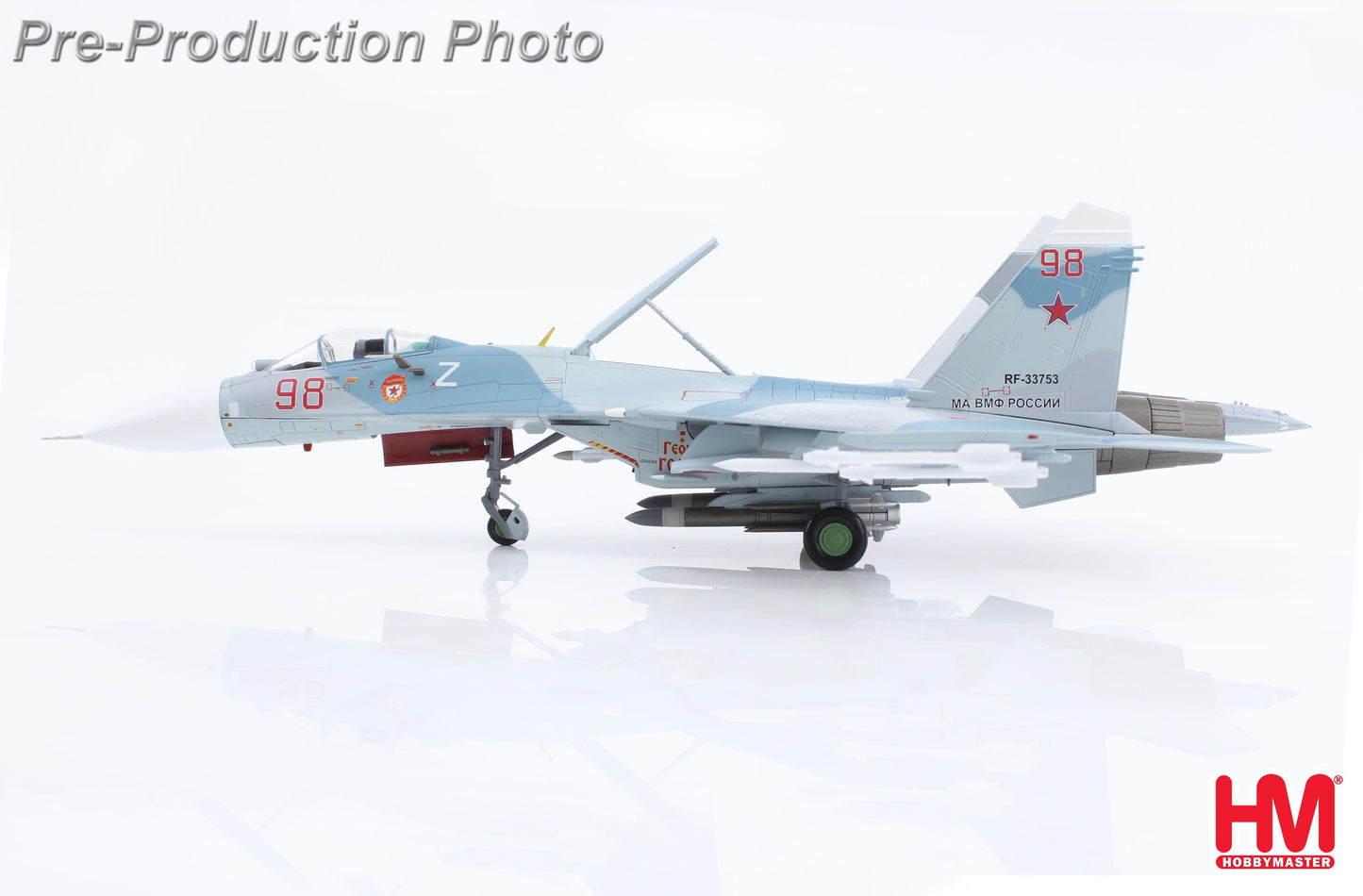 1/72 Su-27P Flanker B Red 98/RF-33753 Russian Navy 2020s