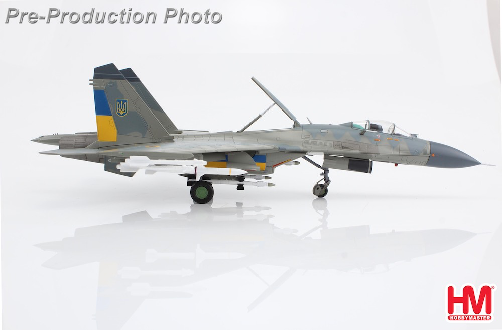 1/72 Su-27 "Compass Ghost Grey Scheme" Ukrainian Air Force 2023 (with AGM-88 and IRIS-T Missiles)