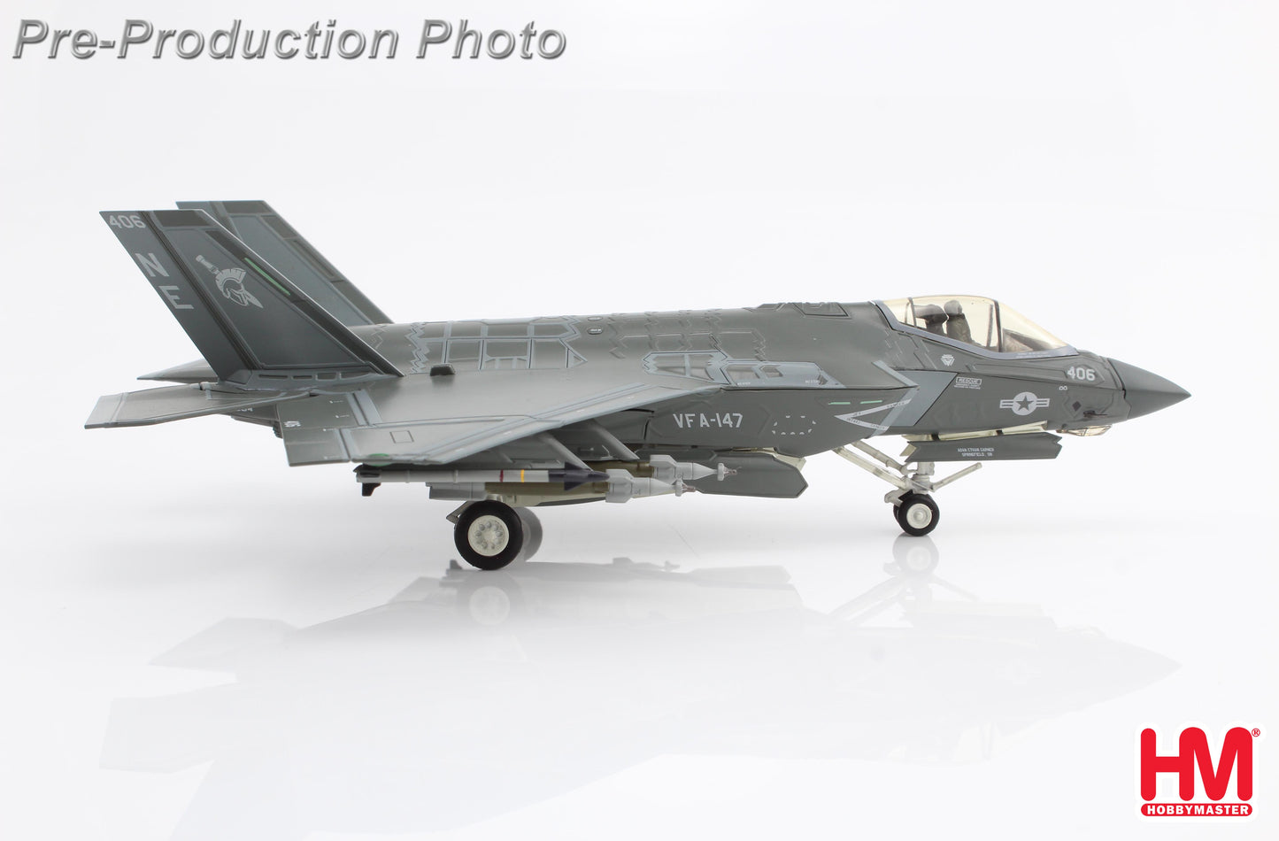 1/72 F-35C 'ANNUALEX 2021' 169304 VFA-147 'Argonauts' USS Carl Vinson Nov 2021