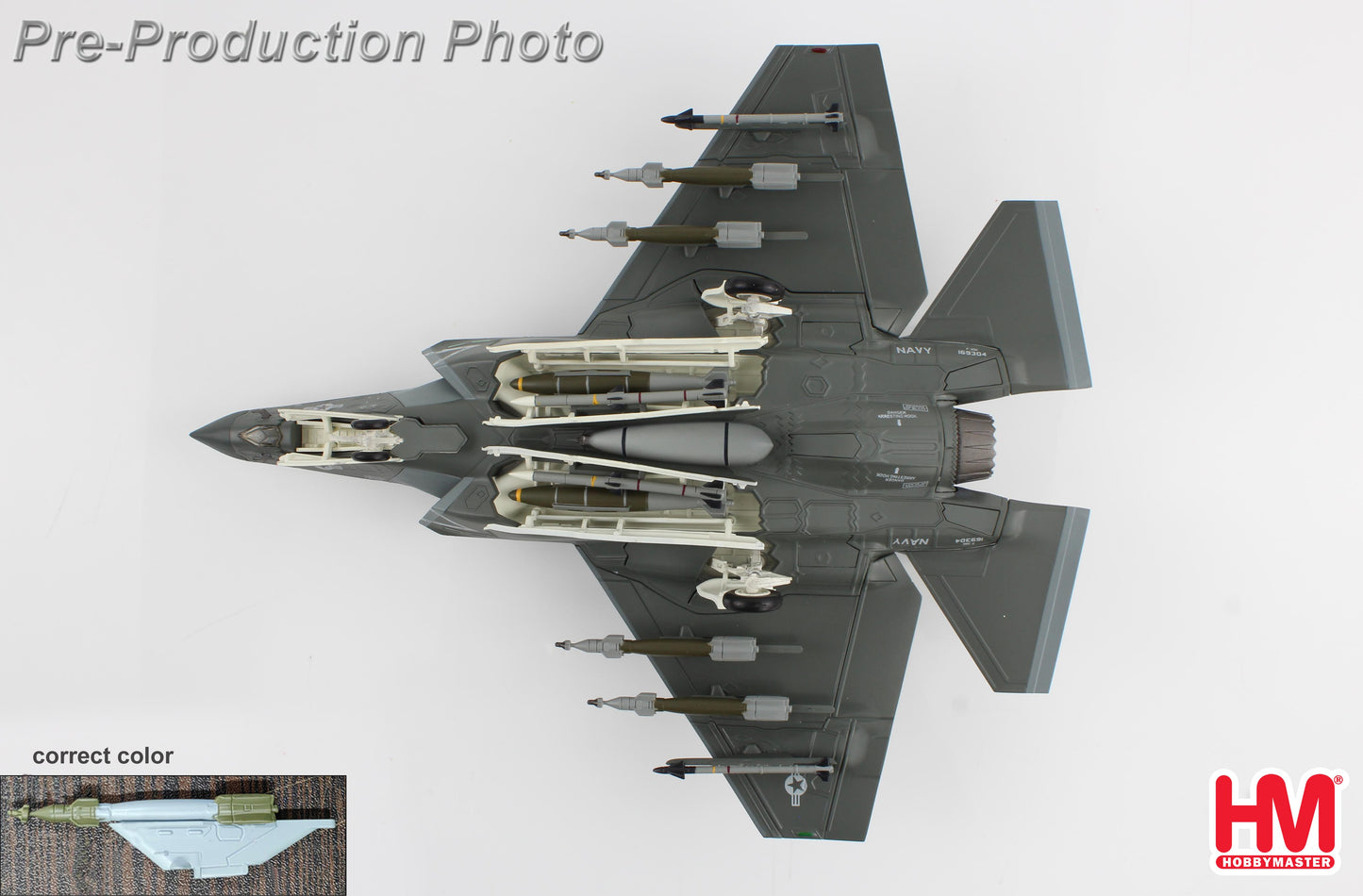 1/72 F-35C 'ANNUALEX 2021' 169304 VFA-147 'Argonauts' USS Carl Vinson Nov 2021