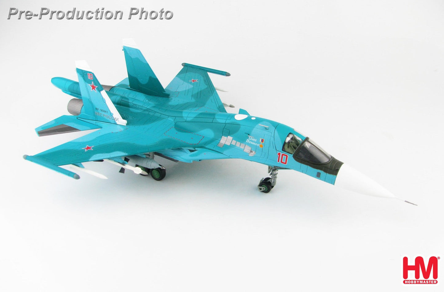 1/72 Su-34 Fullback Fighter Bomber Bort #10 Oleg Peshkov Commemorative Scheme August 2016