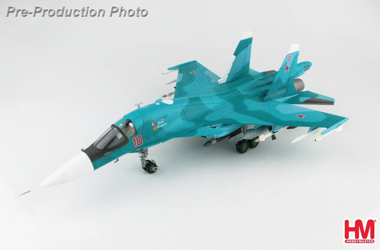 1/72 Su-34 Fullback Fighter Bomber Bort 10 Oleg Peshkov Commemorative Scheme April 2017