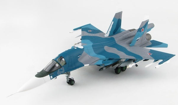 1/72 Su-34 T-10B-2 Second Prototype Blue 43 Russian Air Force Aktoubinsk Dec 1993