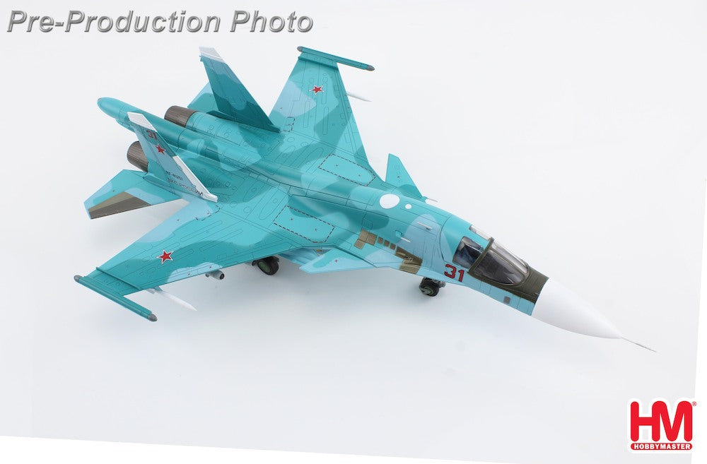 1/72 Su-34 Fighter Bombe Battle for Kyiv Red 31/RF-81251 277th Regiment Khurba AFB 3rd March 2022