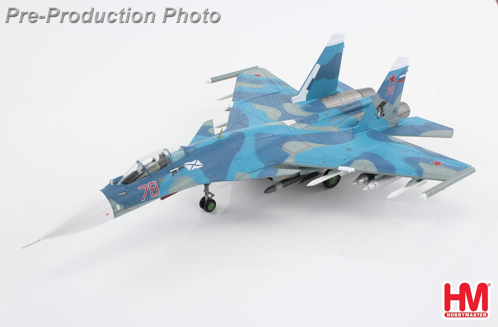 1/72 Su-33 Flanker D Bort 78 1st Aviation Squadron 279th Shipborne Fighter Regiment Russ. Navy 2016