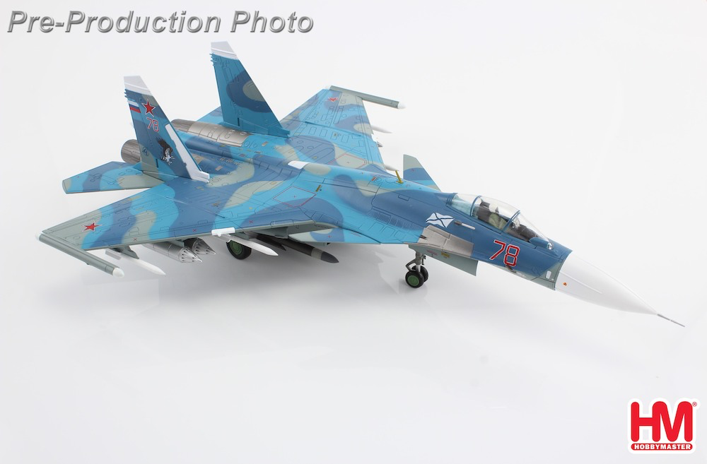 1/72 Su-33 Flanker D Bort 78 1st Aviation Squadron 279th Shipborne Fighter Regiment Russ. Navy 2016