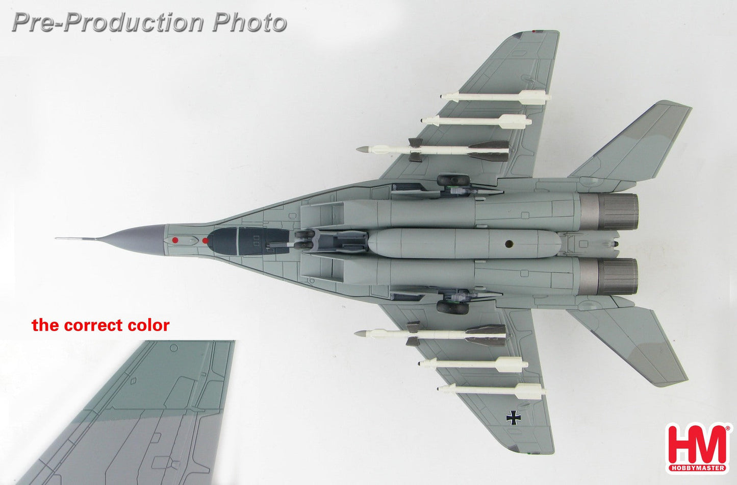 1/72 MIG-29A Fulcrum 29+14 JG 73 Steinhoff German Air Force Laage Air Base 1994