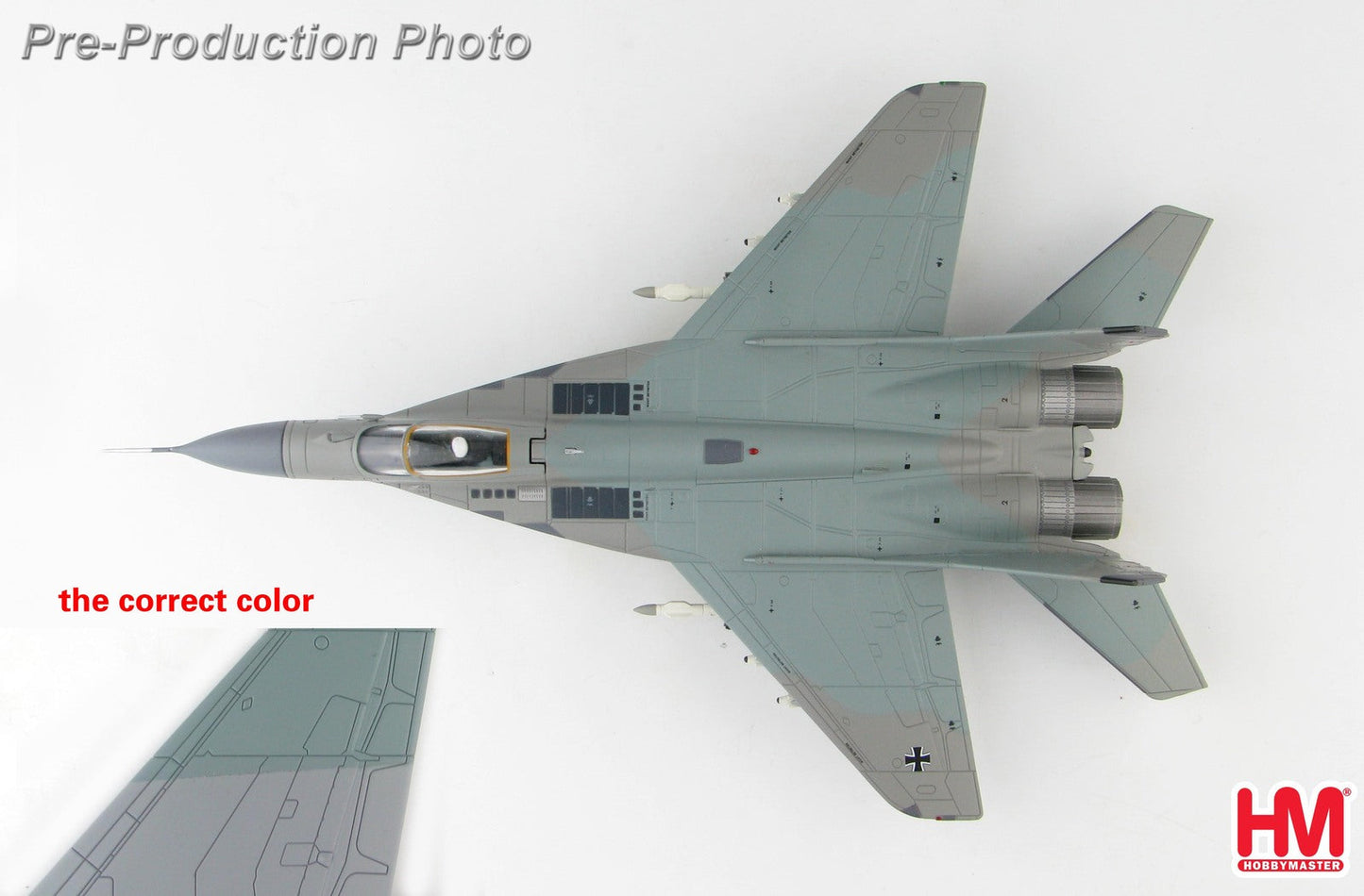 1/72 MIG-29A Fulcrum 29+14 JG 73 Steinhoff German Air Force Laage Air Base 1994