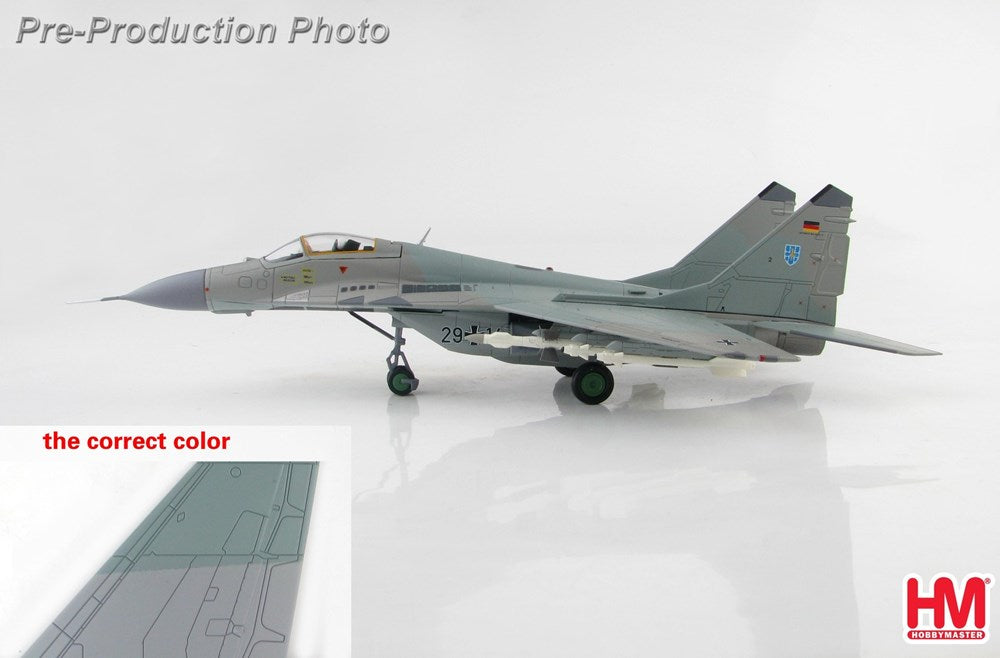 1/72 MIG-29A Fulcrum 29+14 JG 73 Steinhoff German Air Force Laage Air Base 1994