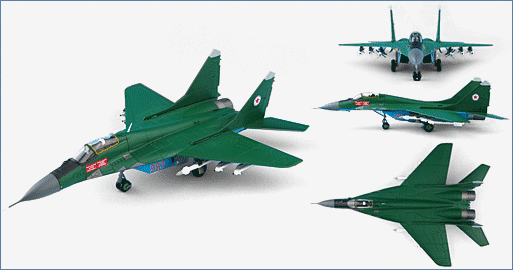 1/72 MIG-29A Fulcrum 553 North Korea Air Force early 2012