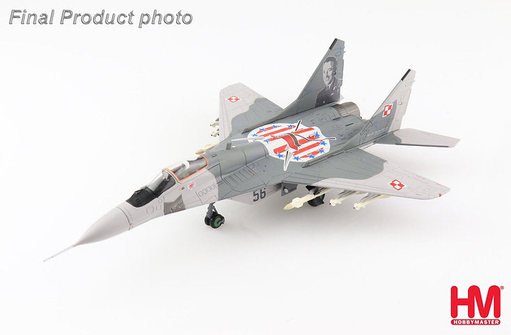 1/72 MiG-29A Wing Cdr. Marian Pisarek No. 56 1 ELT Polish Air Force Minsk Mazowiecki AB 2016