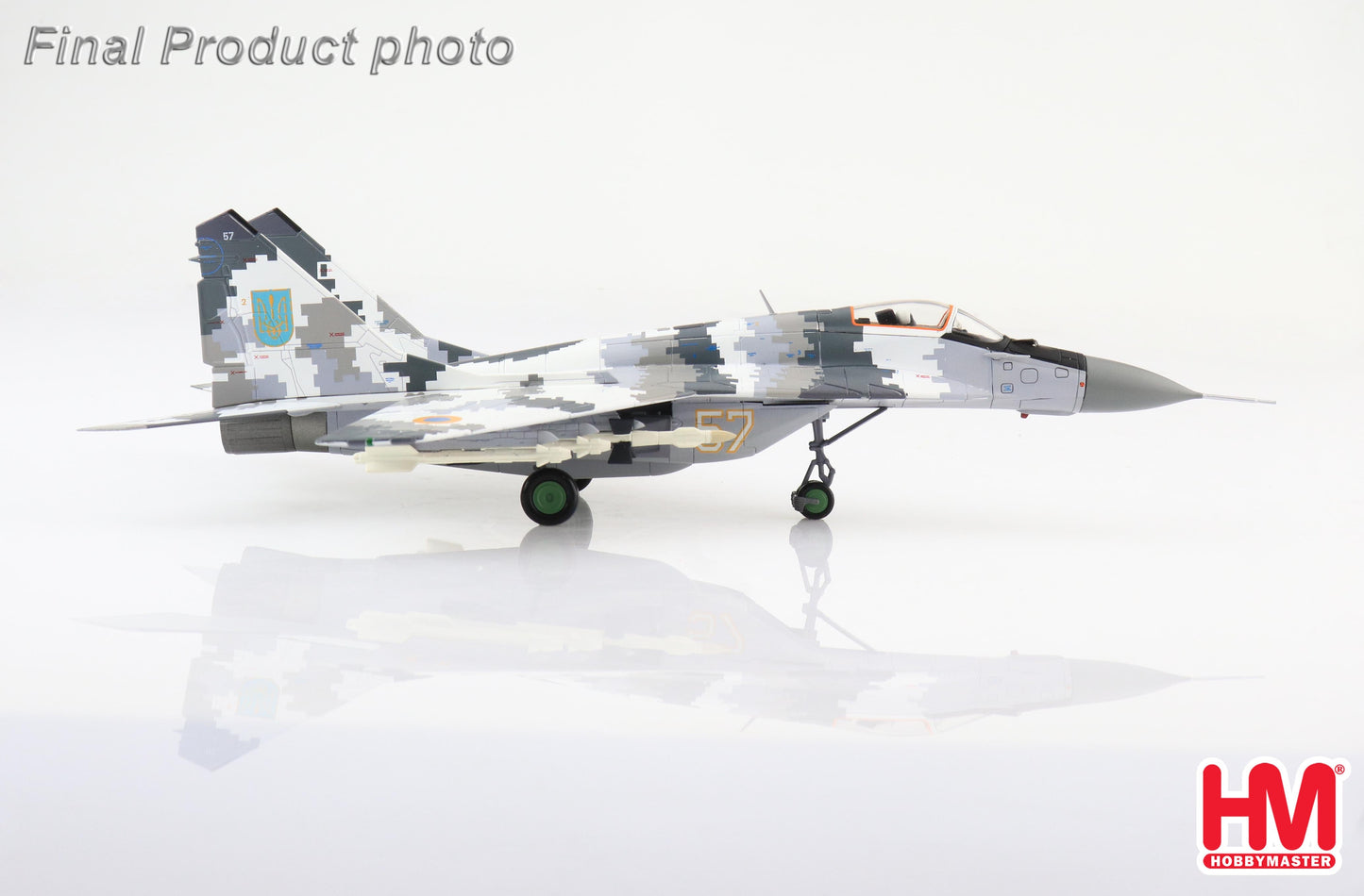 1/72 MIG-29 9-13 Fulcrum C No.57 Ukrainian Air Force