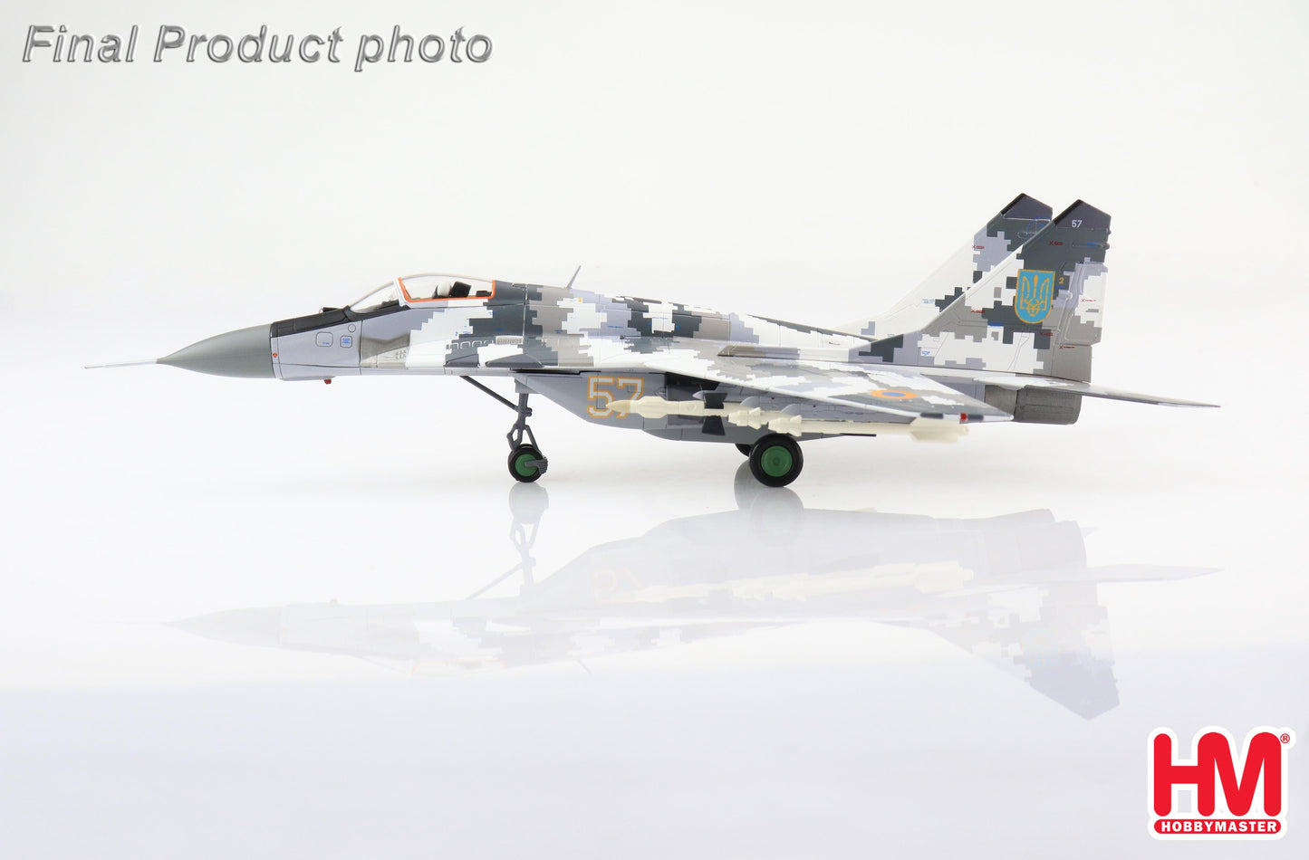 1/72 MIG-29 9-13 Fulcrum C No.57 Ukrainian Air Force