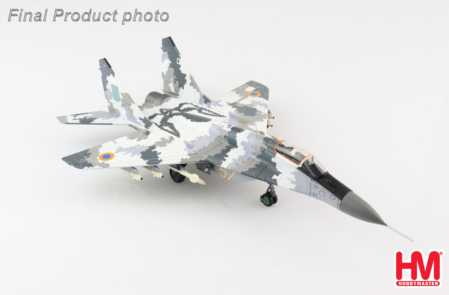 1/72 MIG-29 9-13 Fulcrum C No.57 Ukrainian Air Force