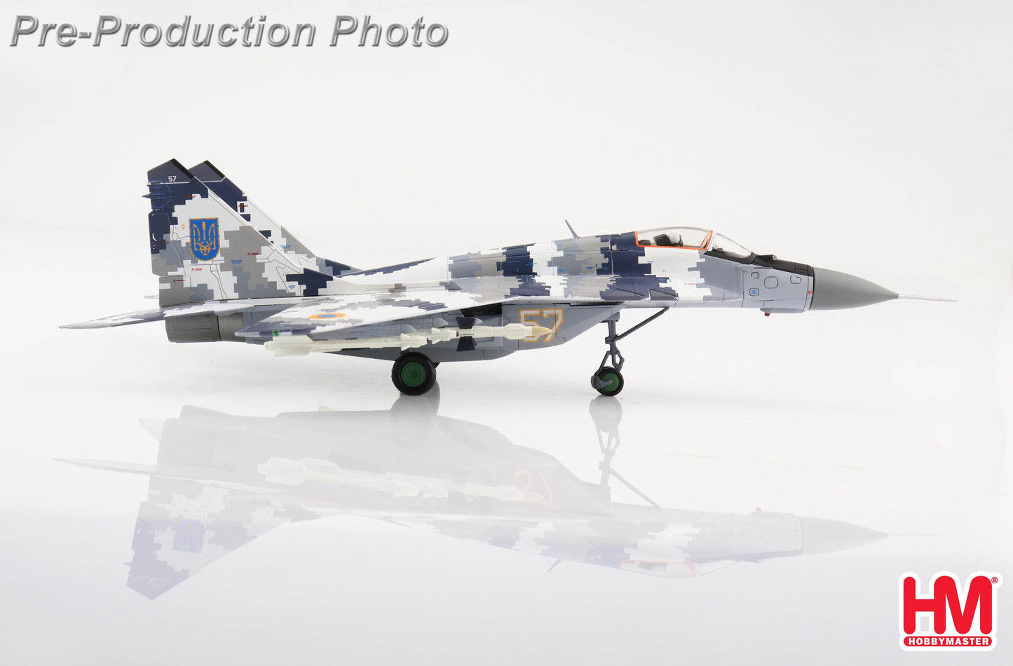 1/72 MIG-29 9-13 Fulcrum C No.57 Ukrainian Air Force