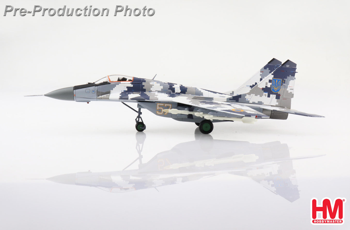 1/72 MIG-29 9-13 Fulcrum C No.57 Ukrainian Air Force