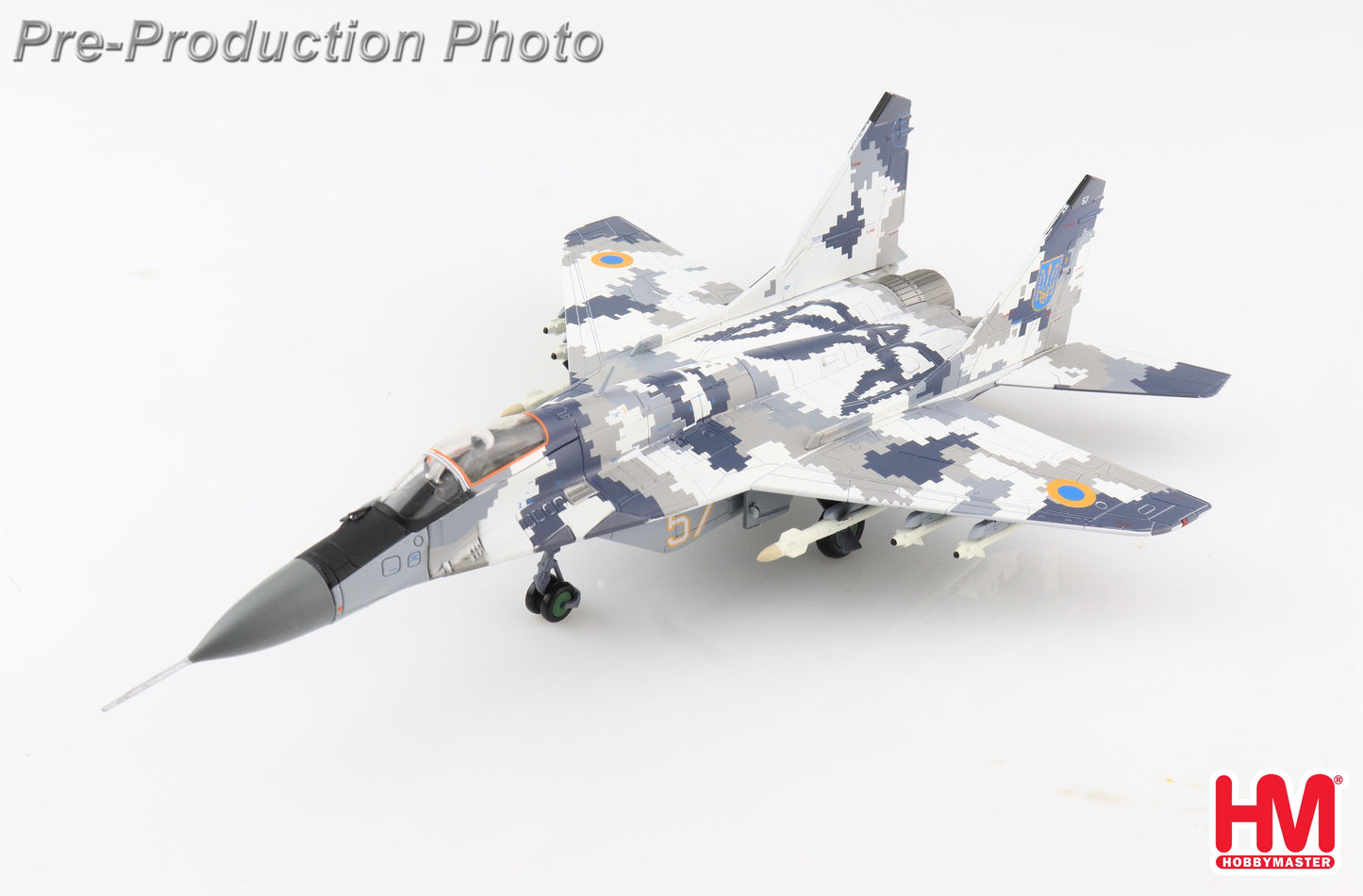 1/72 MIG-29 9-13 Fulcrum C No.57 Ukrainian Air Force