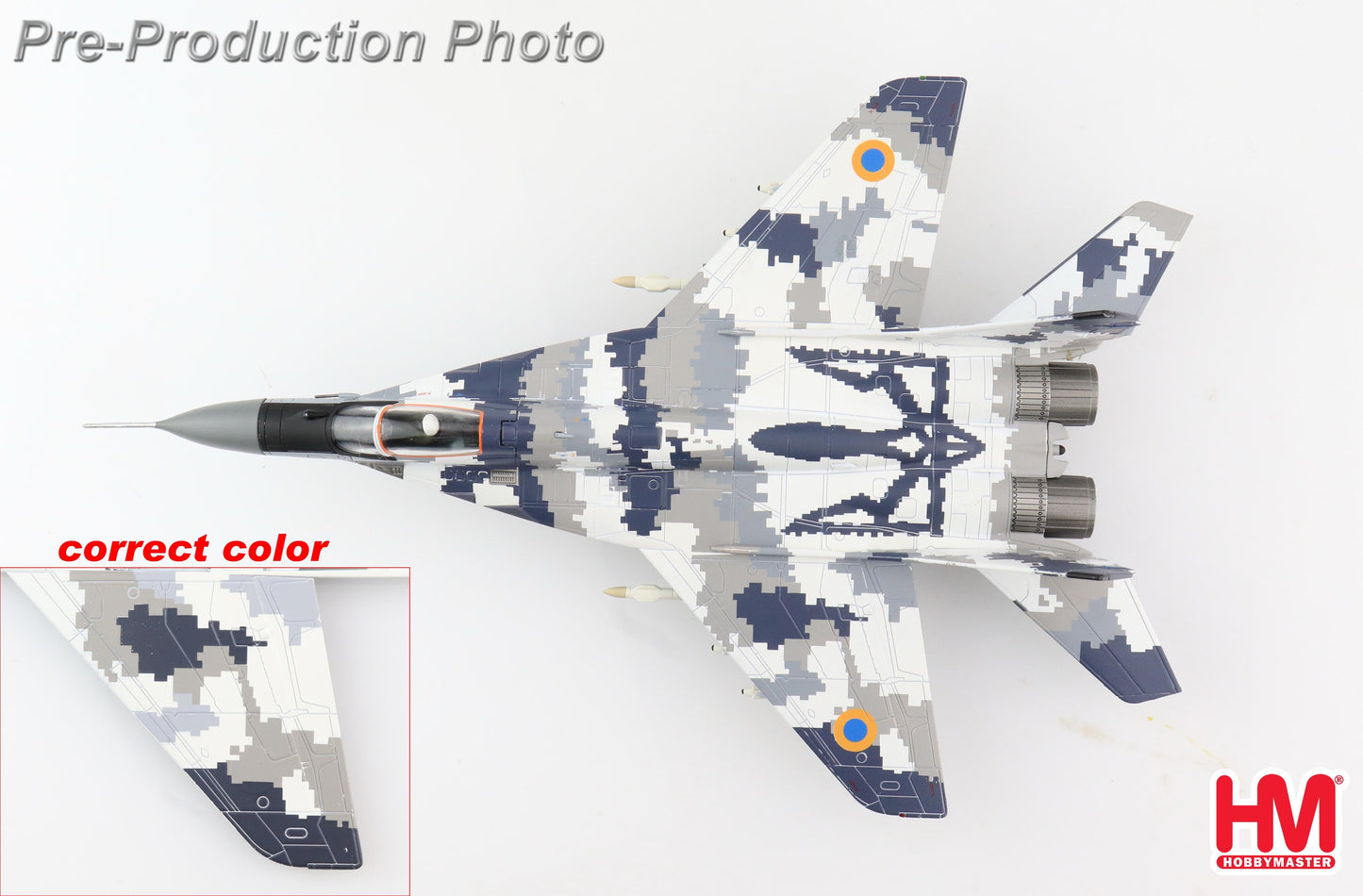 1/72 MIG-29 9-13 Fulcrum C No.57 Ukrainian Air Force