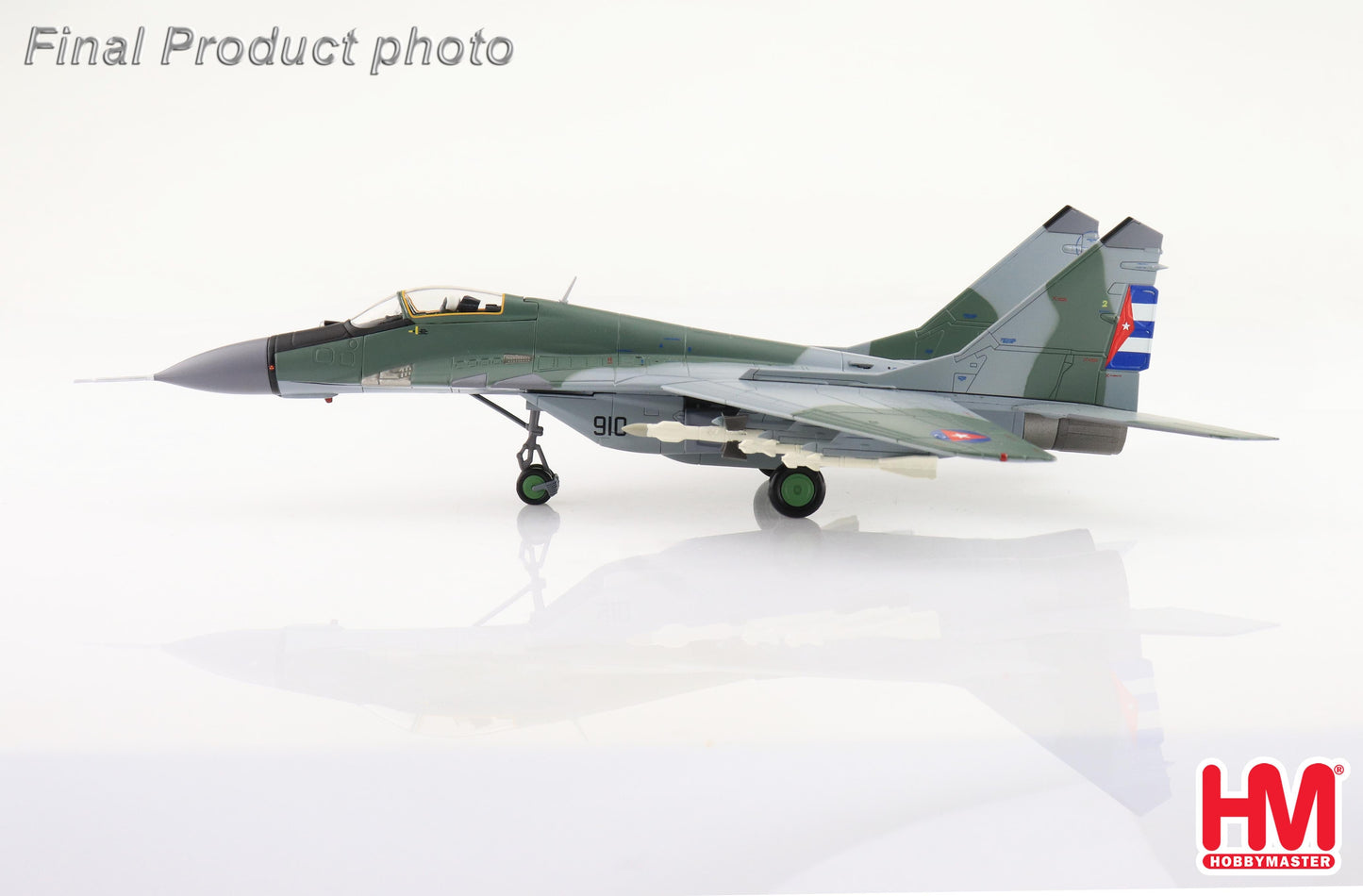 1/72 MIG-29A Fulcrum 231st FS, Cuban Revolutionary Air Force, San Julian Air Base, 1997