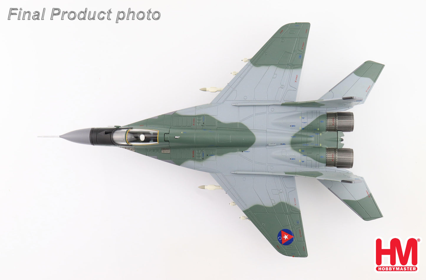 1/72 MIG-29A Fulcrum 231st FS, Cuban Revolutionary Air Force, San Julian Air Base, 1997