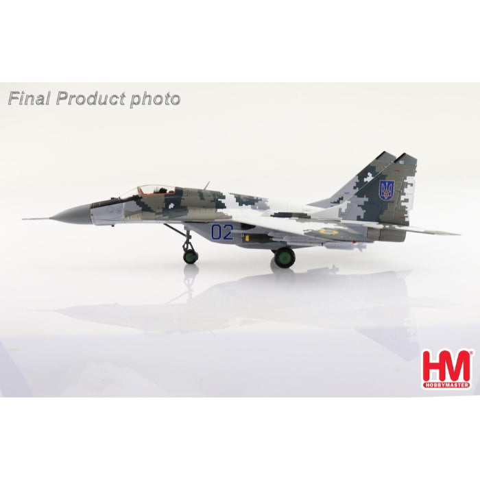 1/72 MIG-29 9-13 "Fulcrum C" Bort 02 Ukrainian Air Force (with 2 x JDAM-ER 2 x AGM-88)