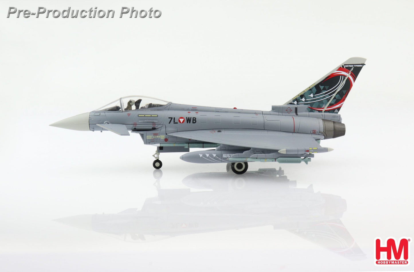 1/72 Eurofighter Typhoon 7L-WB Austrian Air Force 2019