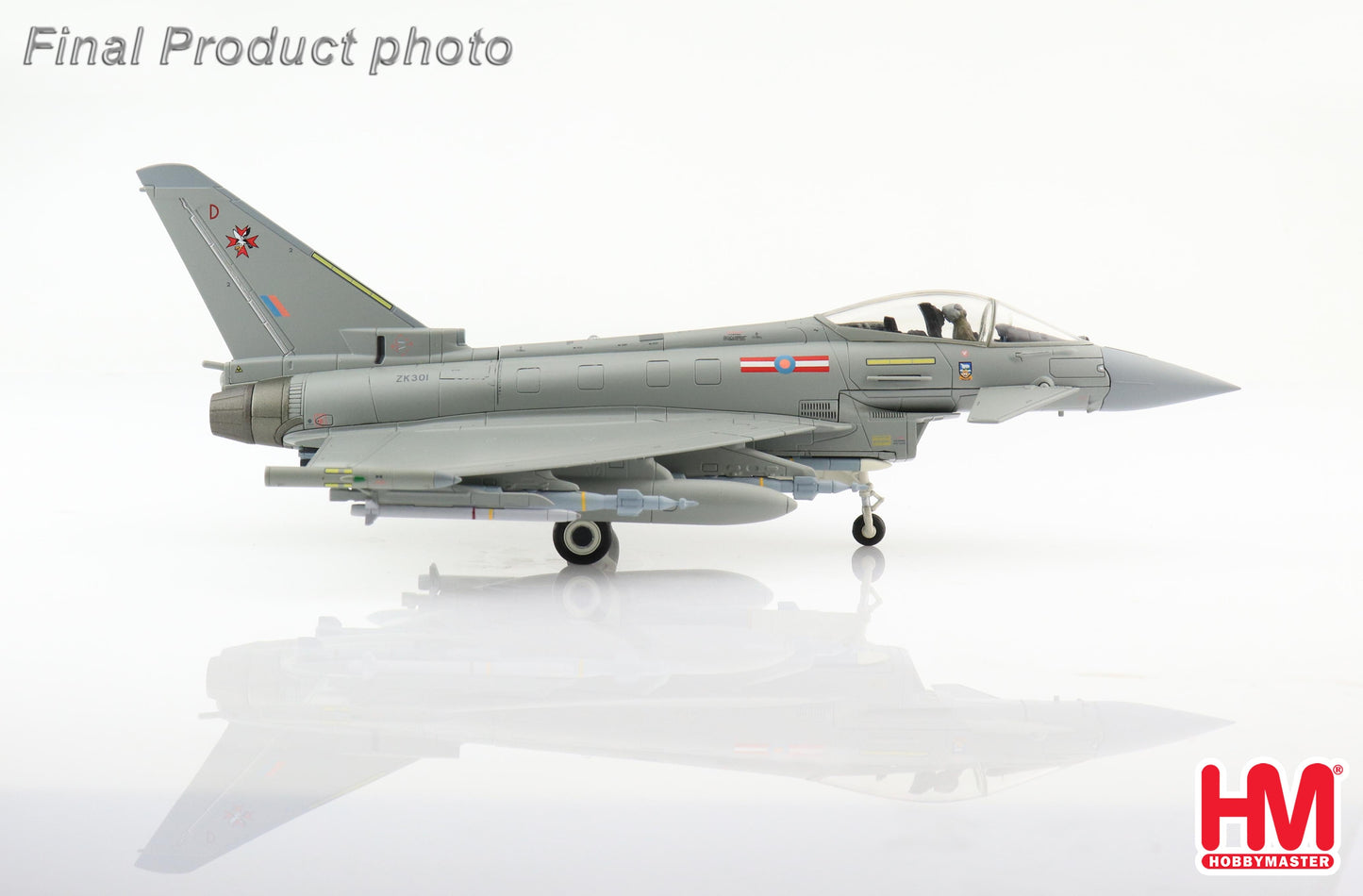 1/72 Eurofighter Typhoon FGR4 ZK301/D 1435 Flight RAF Mount Pleasant Falkland Islands 2015 (with air