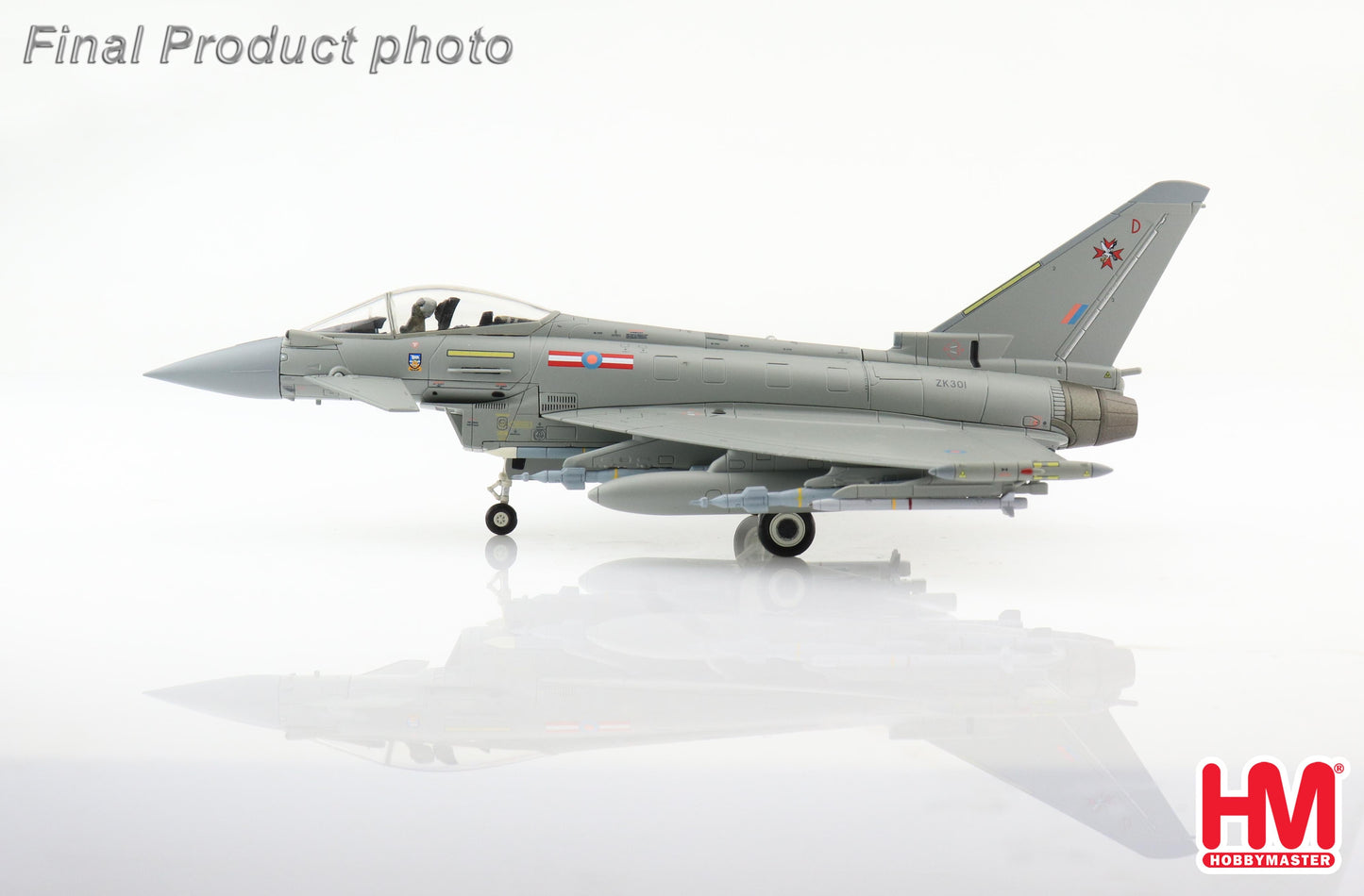 1/72 Eurofighter Typhoon FGR4 ZK301/D 1435 Flight RAF Mount Pleasant Falkland Islands 2015 (with air