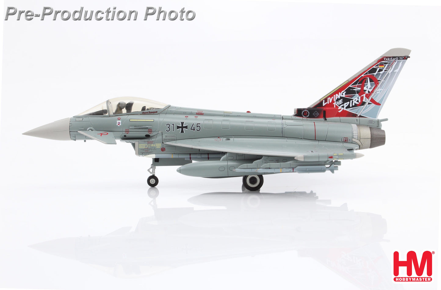 1/72 Eurofighter EF-2000 31+45 Luftwaffe 2021