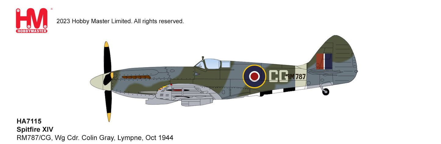 1/48 Spitfire XIV RM787/CG Wg Cdr. Colin Gray Lympne Oct 1944