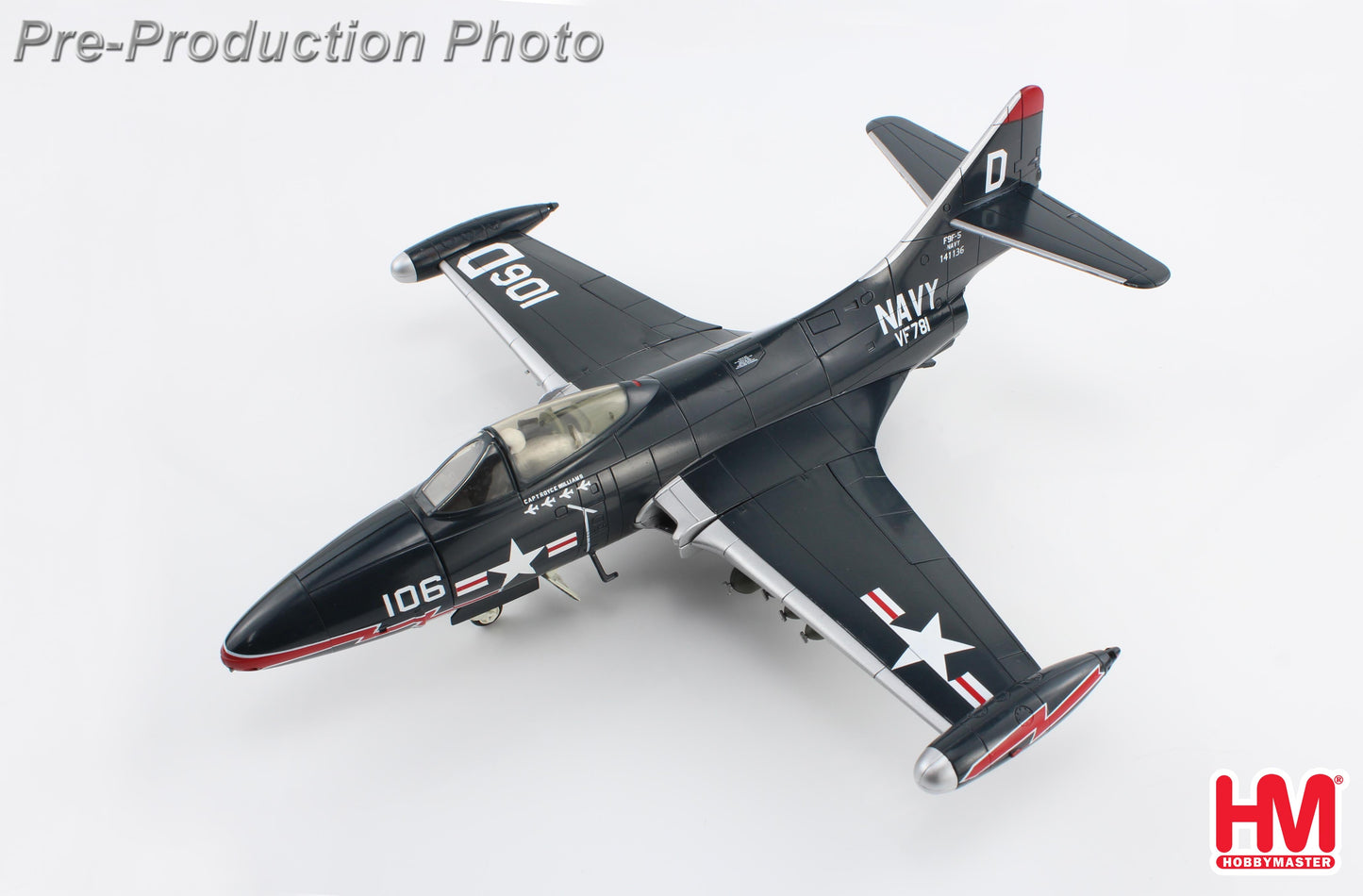 1/48 Grumman F9F-5 'Royce Williams' 'Action Speak Louder than Medals'