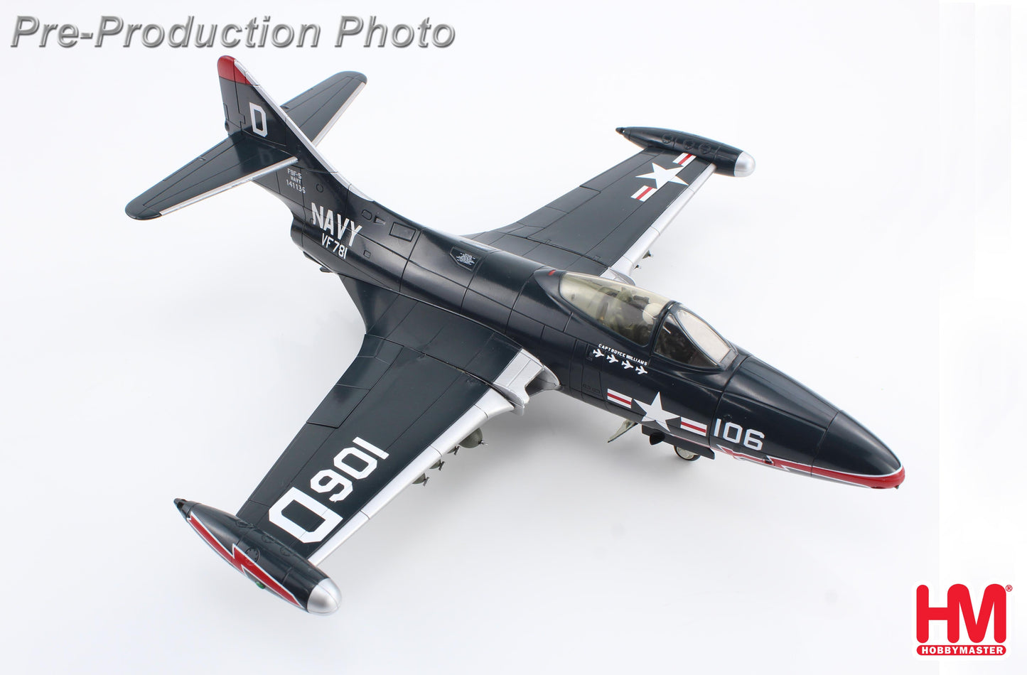 1/48 Grumman F9F-5 'Royce Williams' 'Action Speak Louder than Medals'