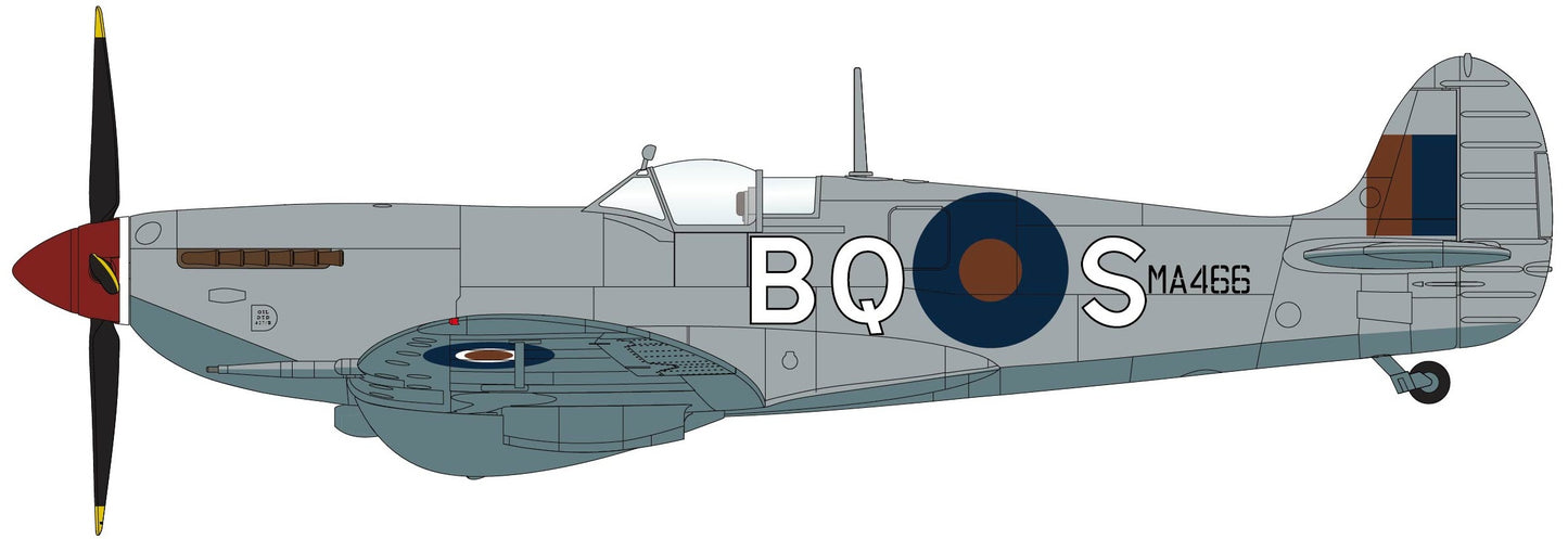 1/48 Spitfire MK IXC MA466/BQ-S No. 451 (RAAF) SQN. Corsica