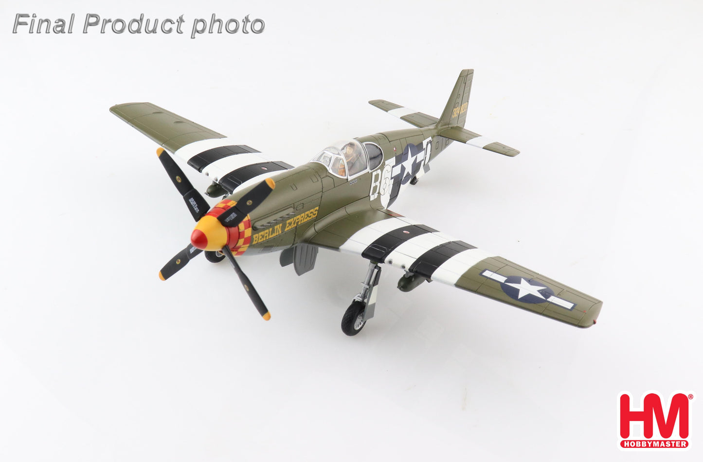 1/48 P-51B Mustang "Berlin Express" 324823 Lt. Bill Overstreet 363rd FS 357th FG 1944