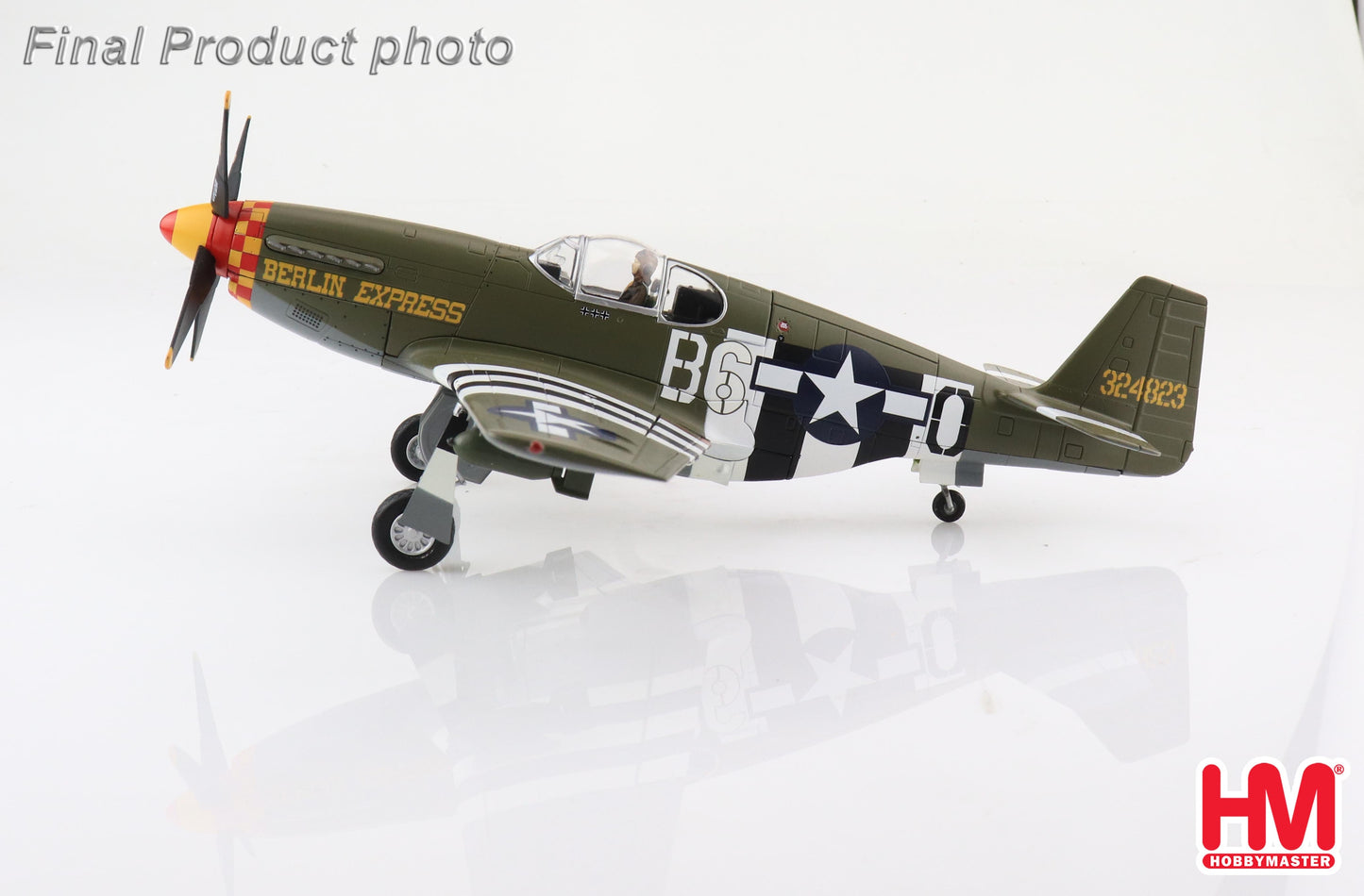 1/48 P-51B Mustang "Berlin Express" 324823 Lt. Bill Overstreet 363rd FS 357th FG 1944