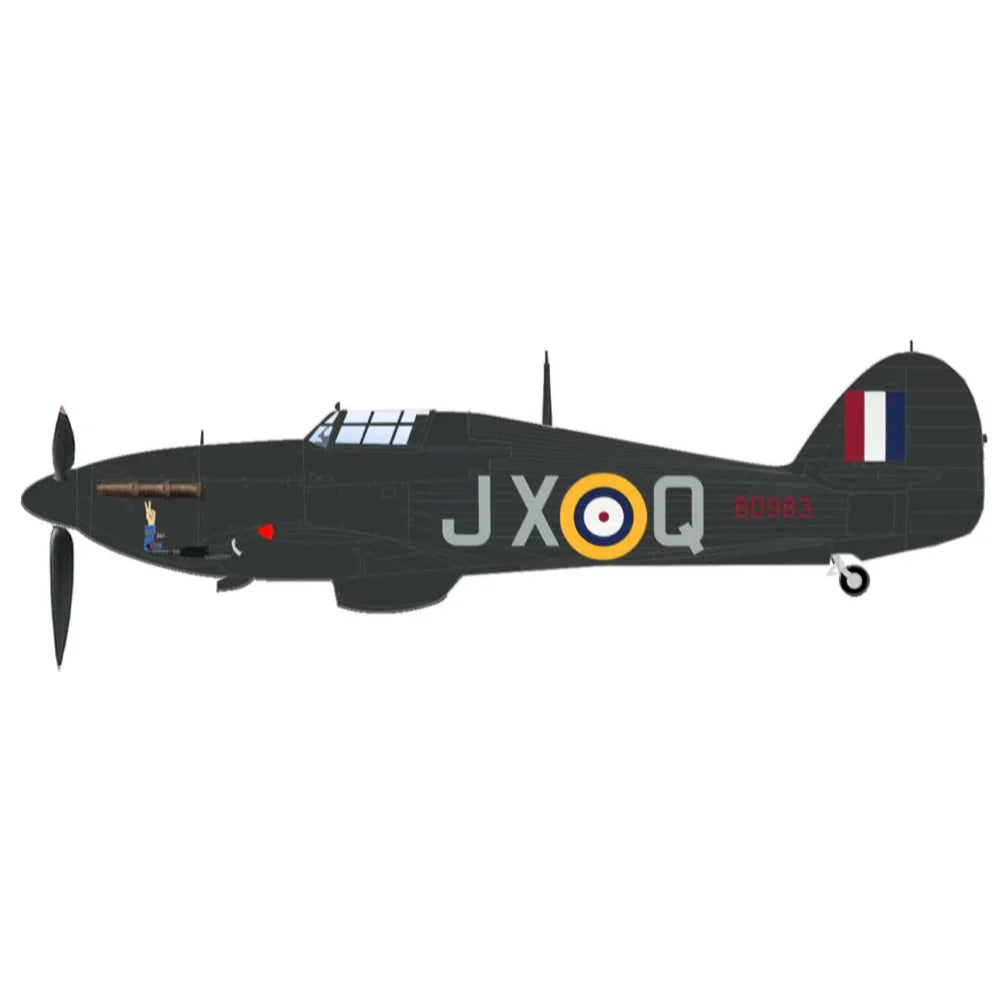 1/48 Hurricane Mk.IIc BD983 S/L James MacLachlan No.1 Sqn. Northold from November 1941 to June 1942