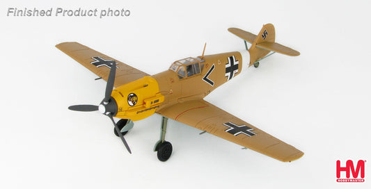 1/48 BF 109E-7/Trop Black Chev. JG 27'41