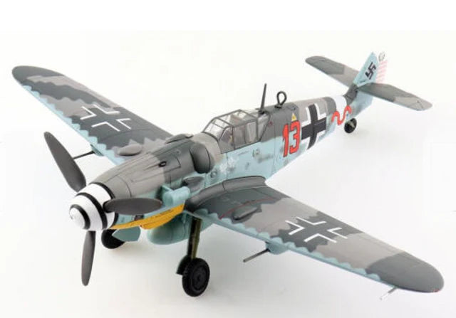 1/48 BF 109G-6  - Heinrich Bartels -  Red 13 W.Nr. 27169 11./JG 27 Greece Nov 1943