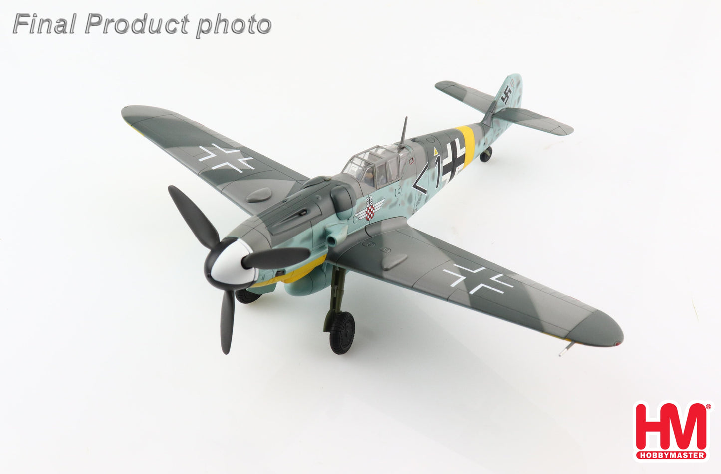 1/48 BF109G6 Mato Dukovac 15.JG 52 Croatia Air Force Crimea April 1944