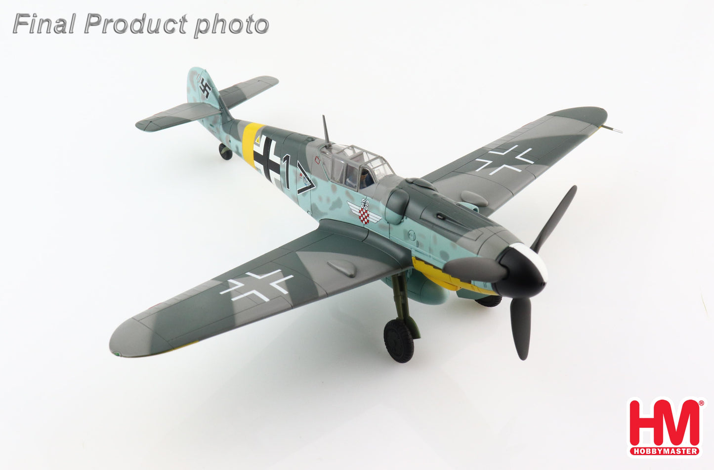 1/48 BF109G6 Mato Dukovac 15.JG 52 Croatia Air Force Crimea April 1944