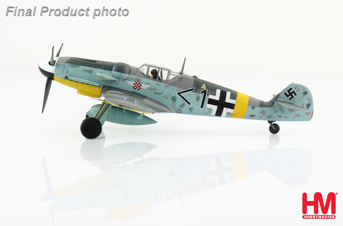 1/48 BF109G6 Mato Dukovac 15.JG 52 Croatia Air Force Crimea April 1944