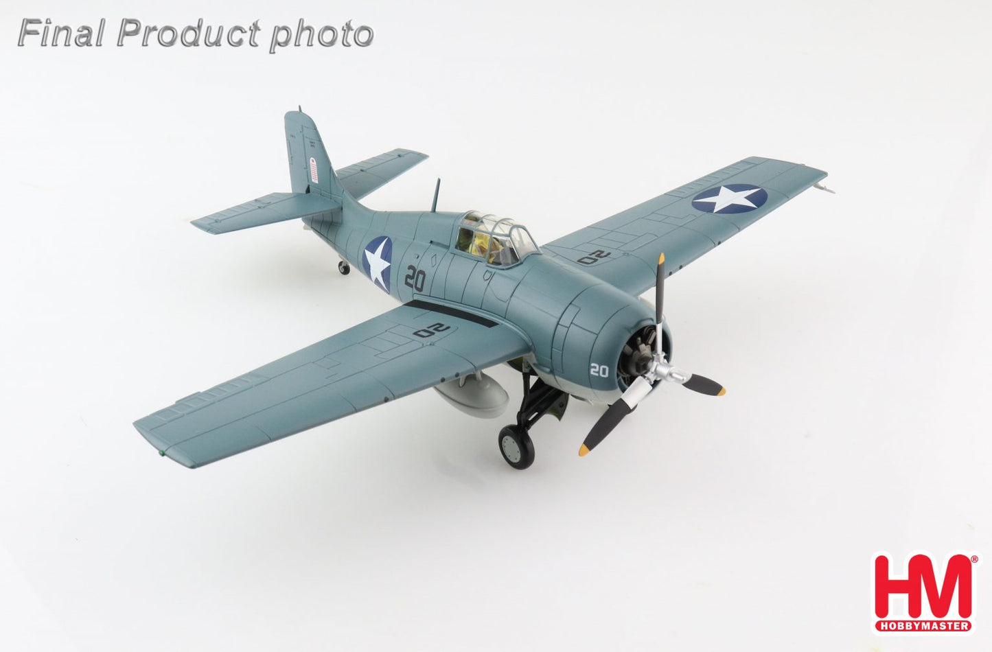 1/48 Grumman F4F-4 Wildcat flown by Machinist Donald Runyon VF-6 USS Enterprise 1942