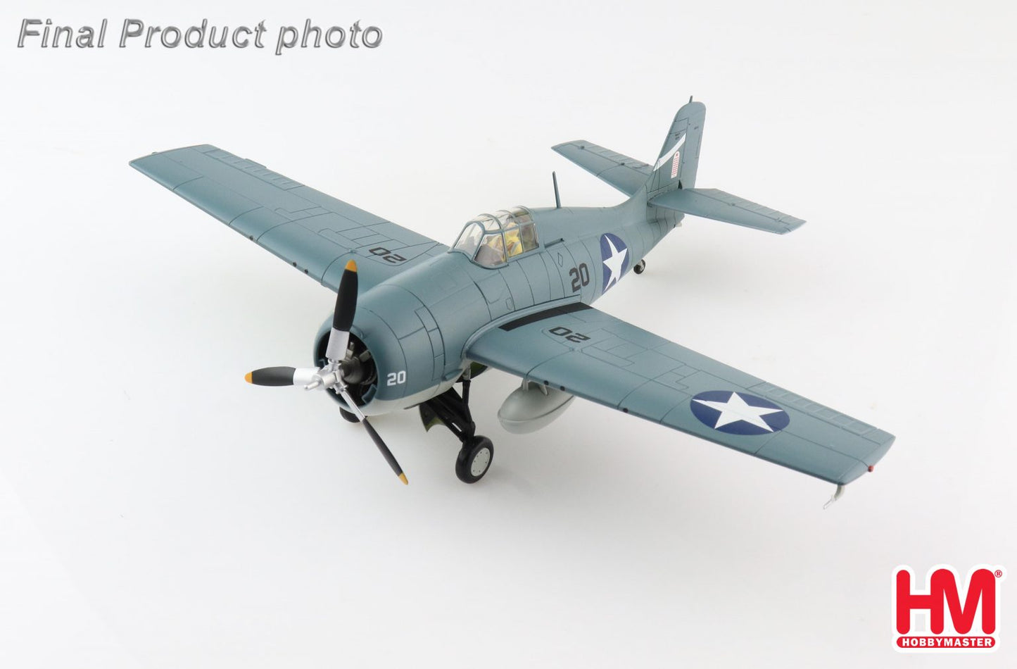 1/48 Grumman F4F-4 Wildcat flown by Machinist Donald Runyon VF-6 USS Enterprise 1942