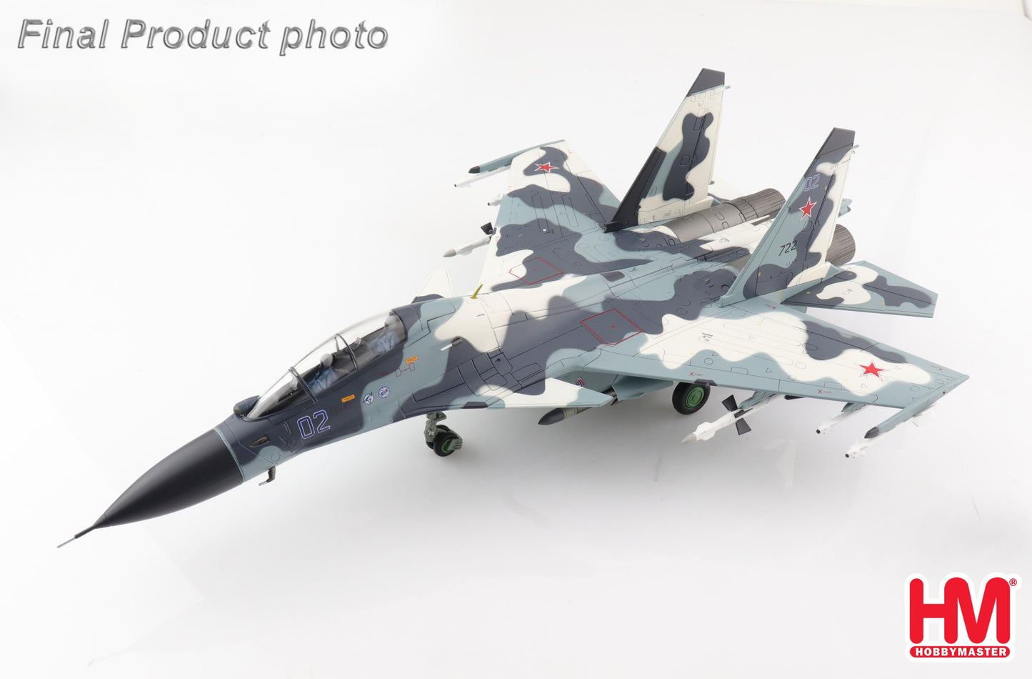 1/72 Su-30MK Blue 02 Russia Air Force Moscow 2009