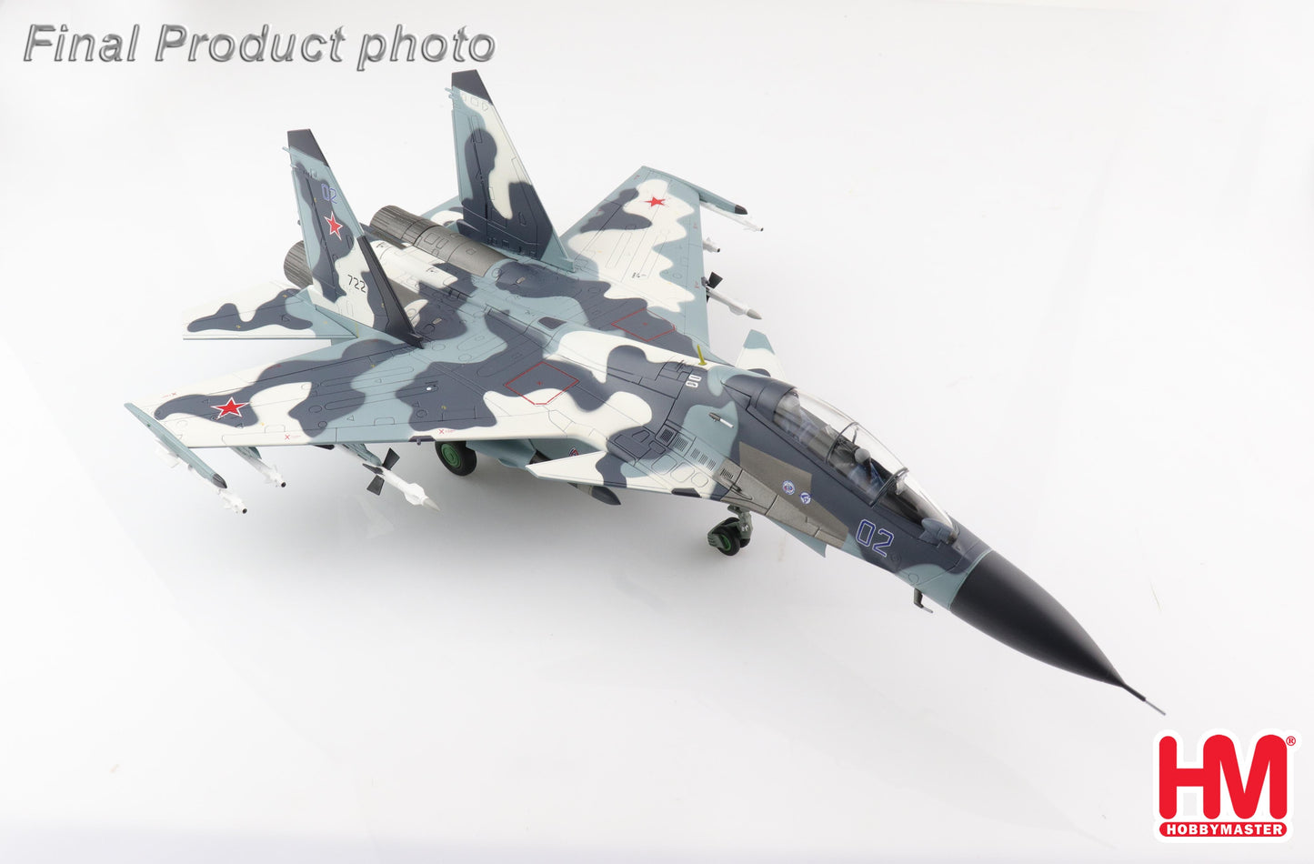 1/72 Su-30MK Blue 02 Russia Air Force Moscow 2009